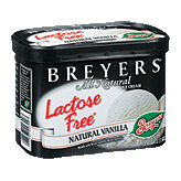 Breyers Ice Cream Lactose Free Natural Vanilla Left Picture